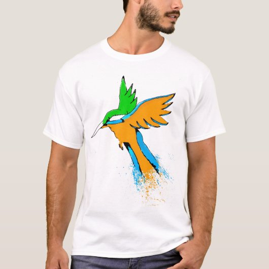 vogel1 t-shirt (Voorkant)
