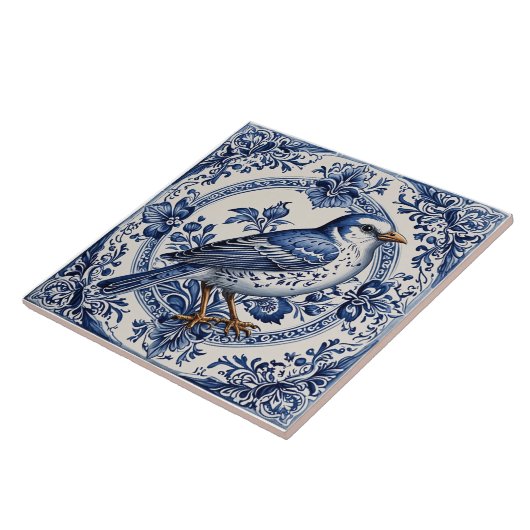 Vogel 1 tegeltje (Zijkant)