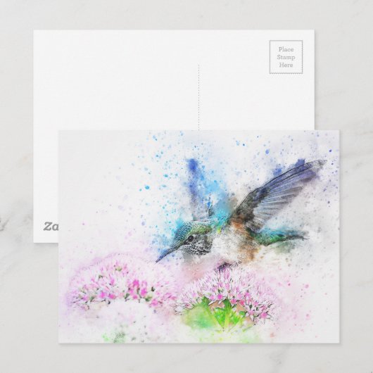 vogel-2573779_1920 briefkaart (Voorkant / Achterkant)