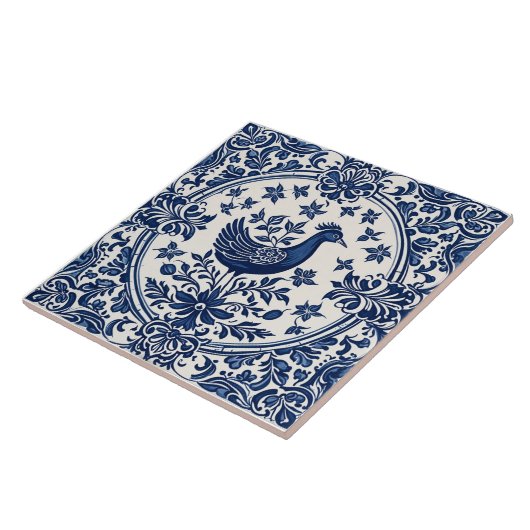 Vogel 2 tegeltje (Zijkant)