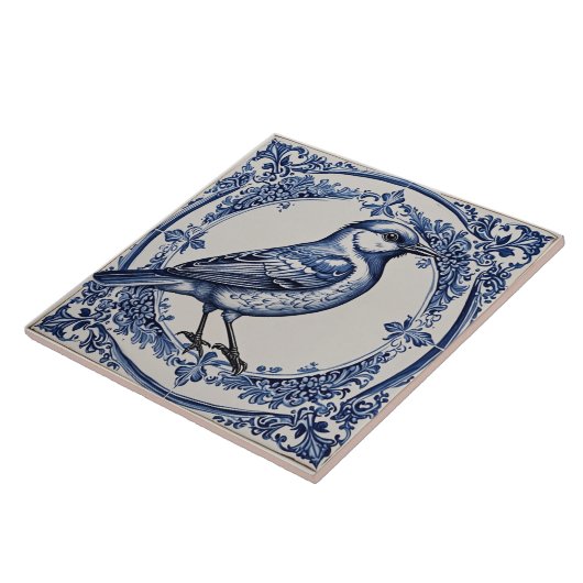 Vogel 5 tegeltje (Zijkant)