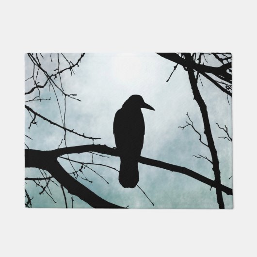 vogel 77 Crow Raven Deurmat (Voorkant)
