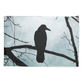 vogel 77 Crow Raven Kussensloop (Achterkant)