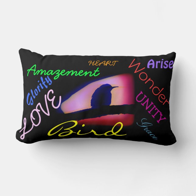 Vogel 9 kussen (Voorkant)