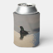 Vogel aan de rand van de wateren blikjeskoeler (Blikje Achterkant)