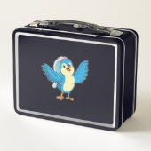 Vogel als Bride met Veil (Achterkant)