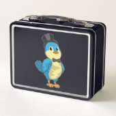 Vogel als bruidegom met lint (Achterkant)