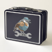 Vogel als Carftsman met Frans (Achterkant)