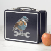 Vogel als Carftsman met Frans (In situ)