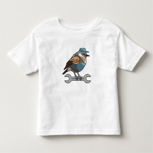 Vogel als Carftsman met Frans Kinder Shirts (Voorkant)