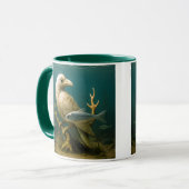 Vogel Artistieke beeldhouwkunst Mok (Voorkant links)