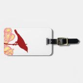 vogel bagagelabel (Voorkant horizontaal)