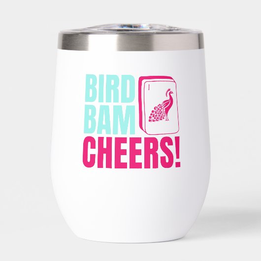 Vogel Bam Cheers Mahjong Feestje (Voorkant)