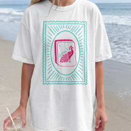 Vogel Bam Cheers Mahjong-feestnacht T-shirt