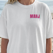 Vogel Bam Juicht Mahj Feest T-shirt