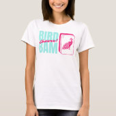 Vogel Bam Juicht Mahjong Feest T-shirt (Voorkant)