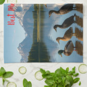 Vogel Beste Moeder Ooit Gepersonaliseerde Keuken H Theedoek (Gevouwen)