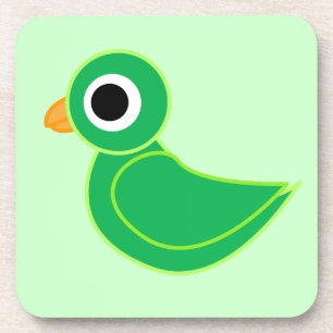 vogel bier onderzetter