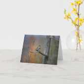 vogel bij wegrestaurant kaart (Gele Bloem)