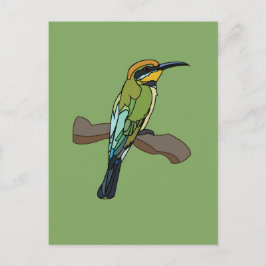 vogel-bijeneter briefkaart