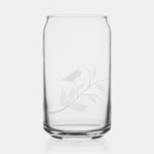 Vogel Blikvorm Glas (Achterkant)