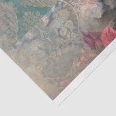 Vogel & bloem, gedemaskerde patchwork patronen dec tissuepapier (Detail)