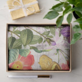 vogel, bloemen Butterflies Music, Ontkoppeling Tissuepapier (Geschenk)