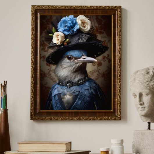 Vogel Bloemen Pet Jurk Decoupage Tissuepapier