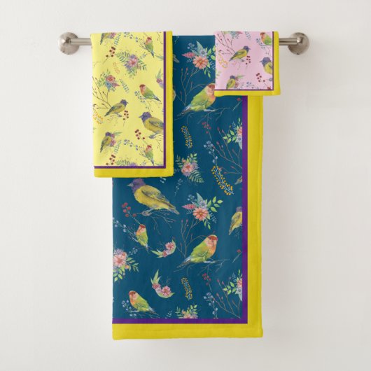 Vogel Botanisch Bad Handdoek (Insitu)