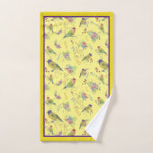 Vogel Botanisch Bad Handdoek (Handdoek)
