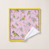 Vogel Botanisch Bad Handdoek (Wasdoekje)