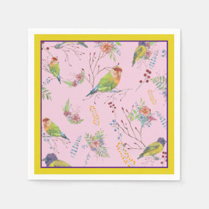 Vogel Botanisch Servet