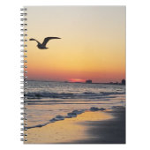 Vogel boven Atlantic City Notitieboek (Voorkant)