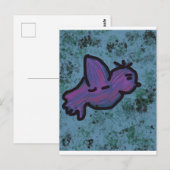 vogel briefkaart (Voorkant / Achterkant)