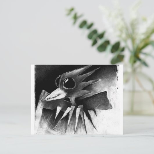 vogel briefkaart (Staand voorkant)