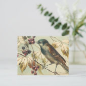 vogel briefkaart (Staand voorkant)