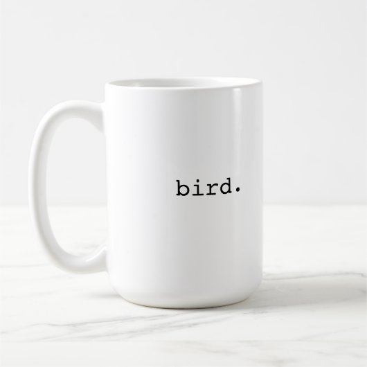 Vogel - Britse slang Koffiemok (Links)