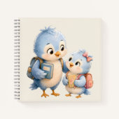 Vogel Broer School Schrijfblok Notitieboek (Voorkant)