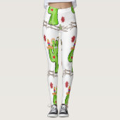 Vogel Cactus Leggings (Voorkant)