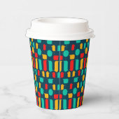 Vogel Cartoon Papieren Bekers (Rechts)