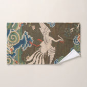 Vogel Chinees Antiek Decor Bad Handdoek (Handdoek)