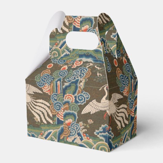 Vogel Chinees Antiek Decor Bedankdoosjes (Achterkant)