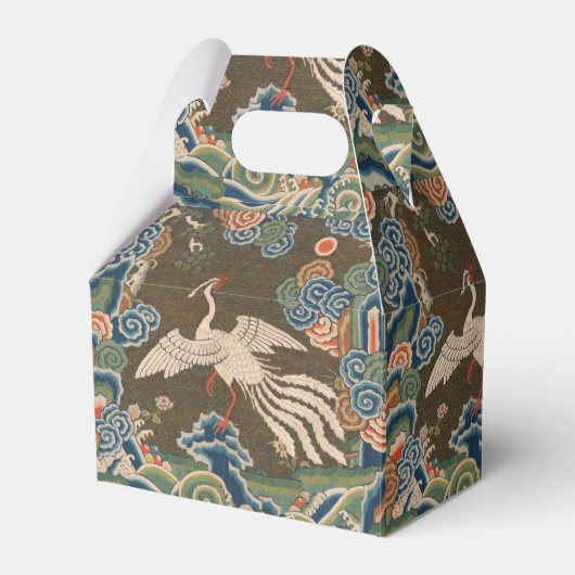Vogel Chinees Antiek Decor Bedankdoosjes (Voorkant Zijde)