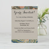 Vogel Chinees Antiek Decor Kaart (Staand voorkant)