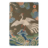 Vogel Chinees Antiek Decor Mini Klembord (Achterkant)