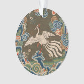 Vogel Chinees Antiek Decor Ornament (voorkant)