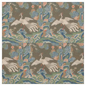 Vogel Chinees Antiek Decor Stof (Swatch)