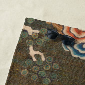 Vogel Chinees Antiek Decor Strandlaken (In situ)