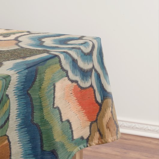 Vogel Chinees Antiek Decor Tafelkleed (Voorbeeld)