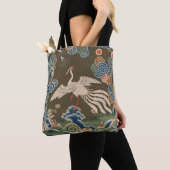 Vogel Chinees Antiek Decor Tote Bag (Dichtbij)